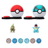 Boti Surprise Attack jeu jeu Set Axew Poke Ball vs Totodile Net Ball