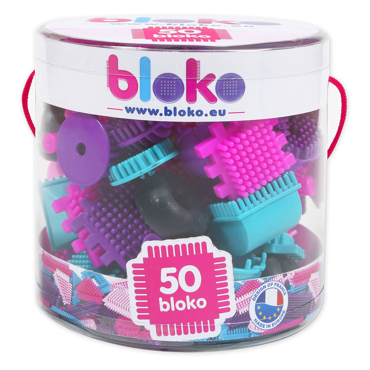 BOTI BLOKO NOPPER BLOCKS BLOCKS ROSE, 50DLG.