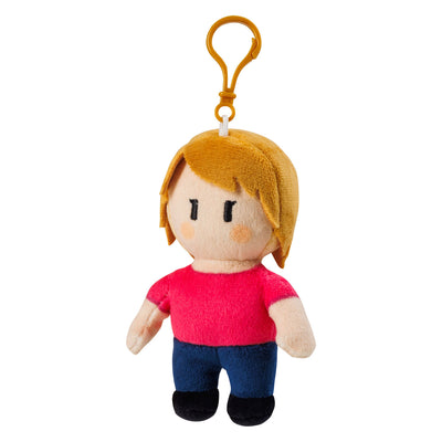 BOI trébuche les gars en peluche de porte-clés. trébucher