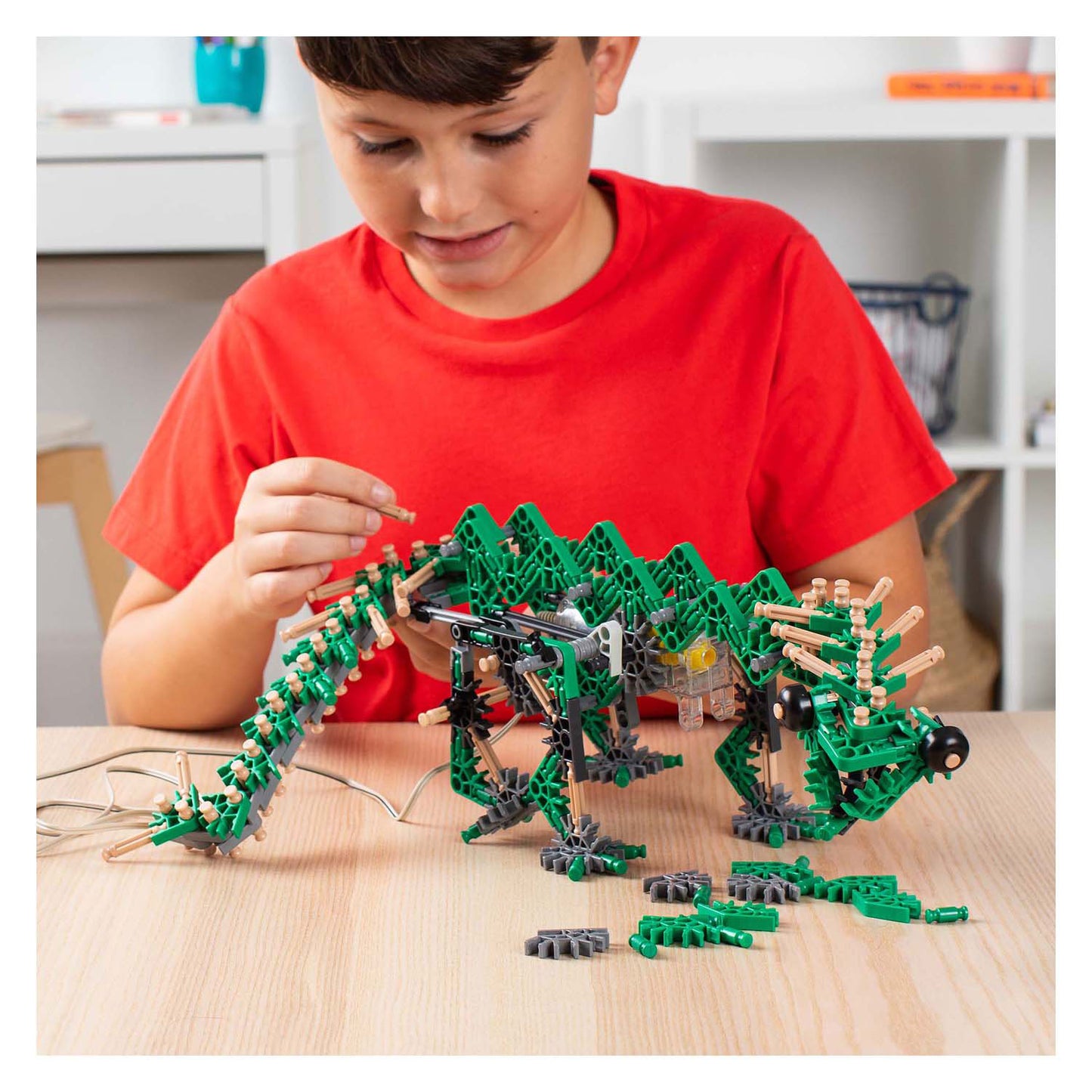 K'nex knexosaurus avec moteur, 255dlg.