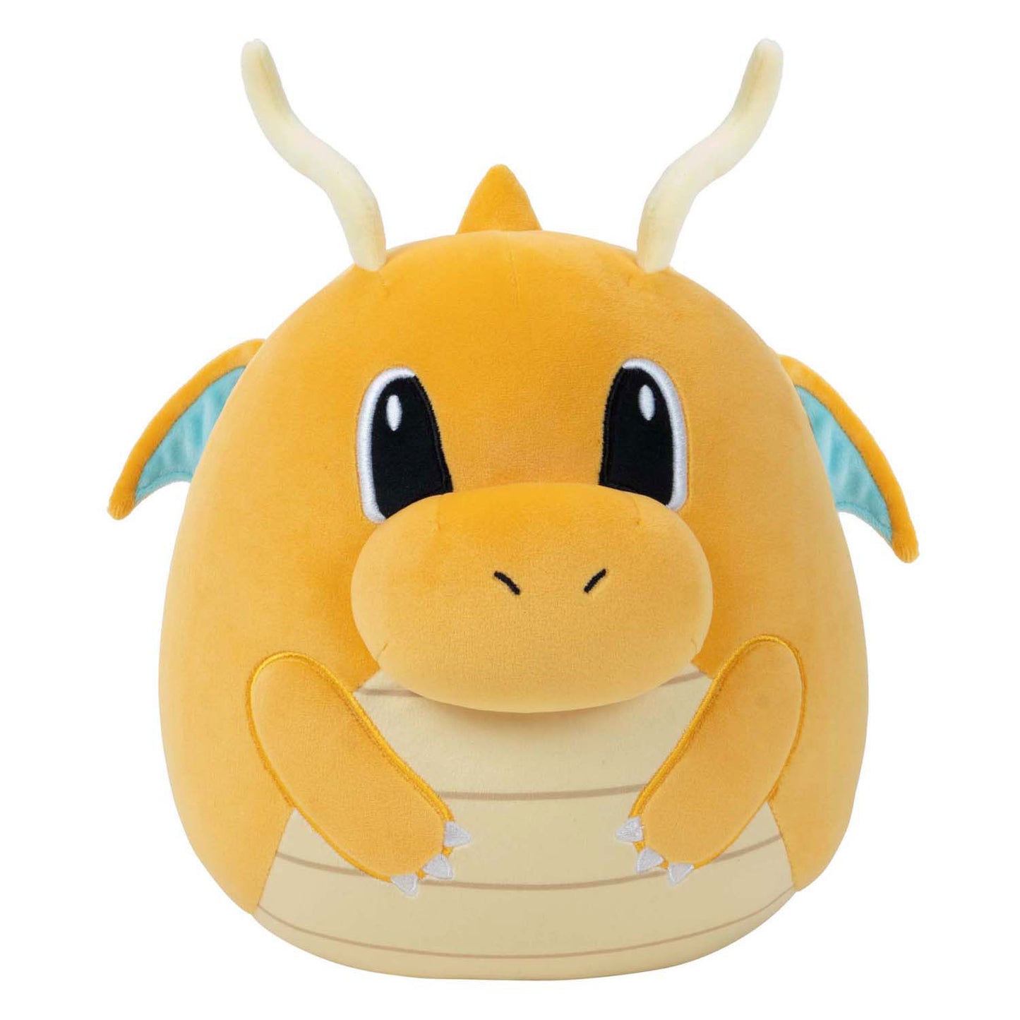 Jazwares squishmallows pokemon câlins en peluche dragonite, 25 cm