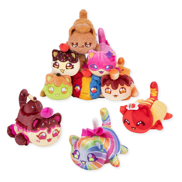 Lueur alhmeu 15 cm mystère meemeow série 7 gâteries de carnaval