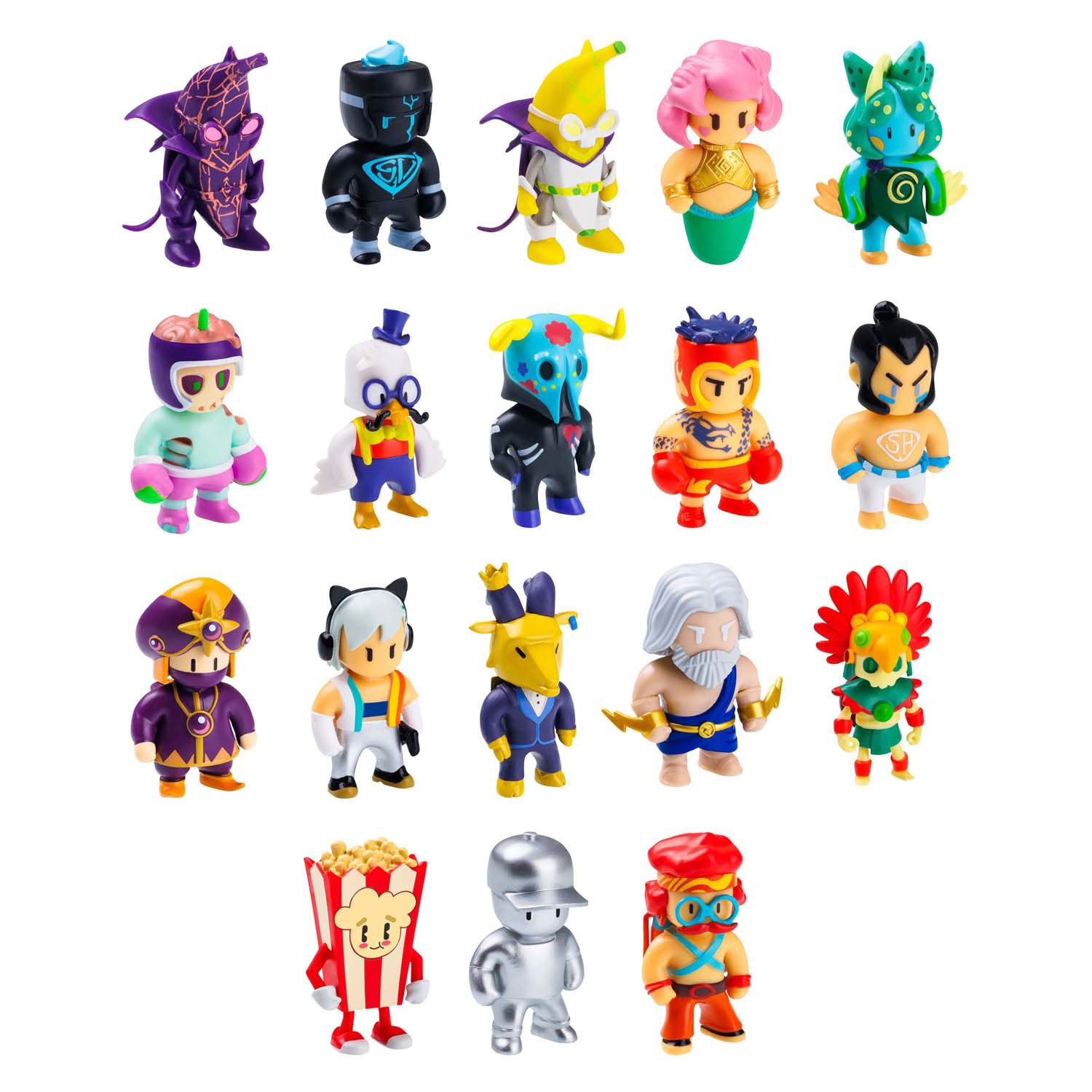 Boti trébuche les gars figurine surprise dans le sac vague 3