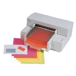 Etiquettes multifonctions herlitz rouge fluo 600 pièces