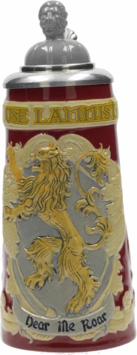SD Toys Game of Thrones : chope de bière bavaroise de la maison Lannister