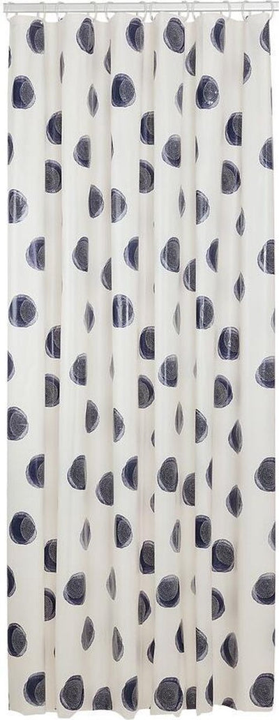 Sealskin mood - rideau de douche 180x200 cm - peva - bleu off-white
