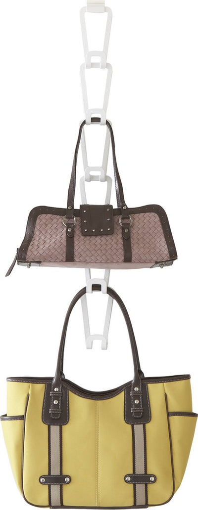 Porte-sac Yamazaki - petit - chaîne - blanc