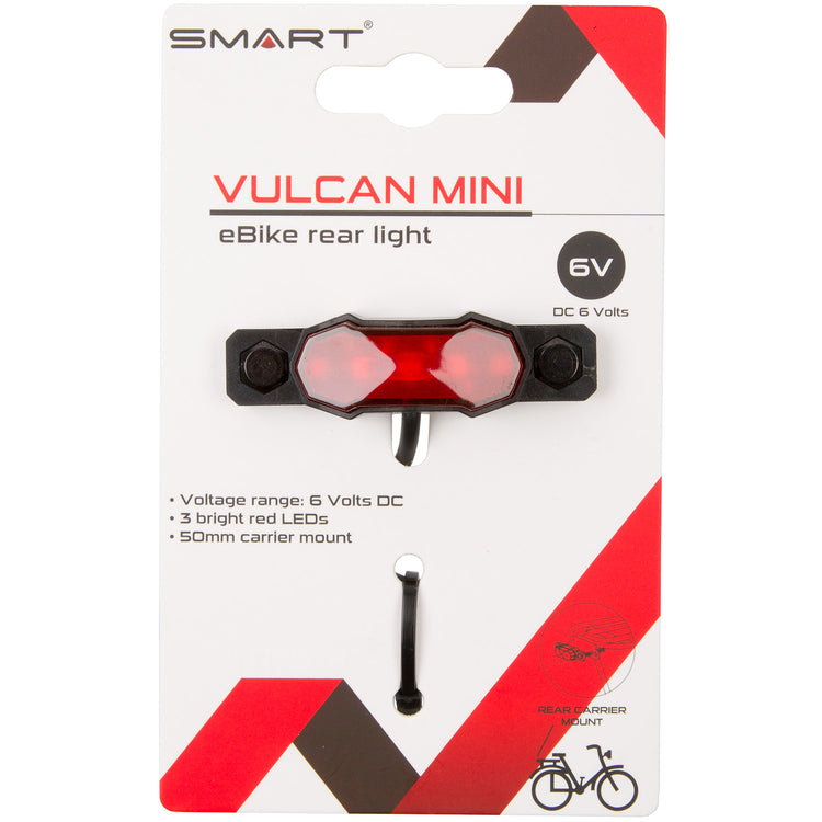 Feu arrière pour mini porte-vélo électrique Smart Vulcan
