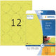 Etiquettes herma 5152 jaune