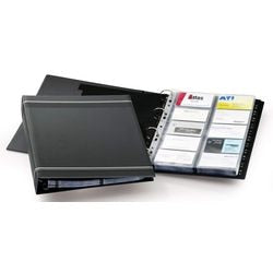 Classeur à anneaux pour cartes de visite, durable, 2388, 2388, 400 cartes a4