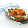Pyrex bowl with lid 4.3+2.2l
