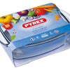 Pyrex bowl with lid 4.3+2.2l