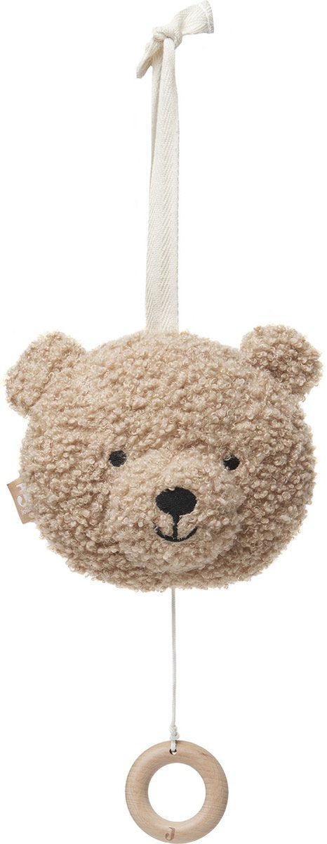 Pendentif musical Jollein - ours en peluche - biscuit - pendentif musical bébé