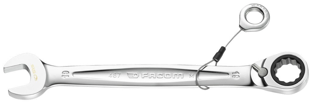 Facom clé à cliquet à fourche sls 10 mm - 467.10sls