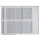 Agenda annuel Franks 90 x 120 cm