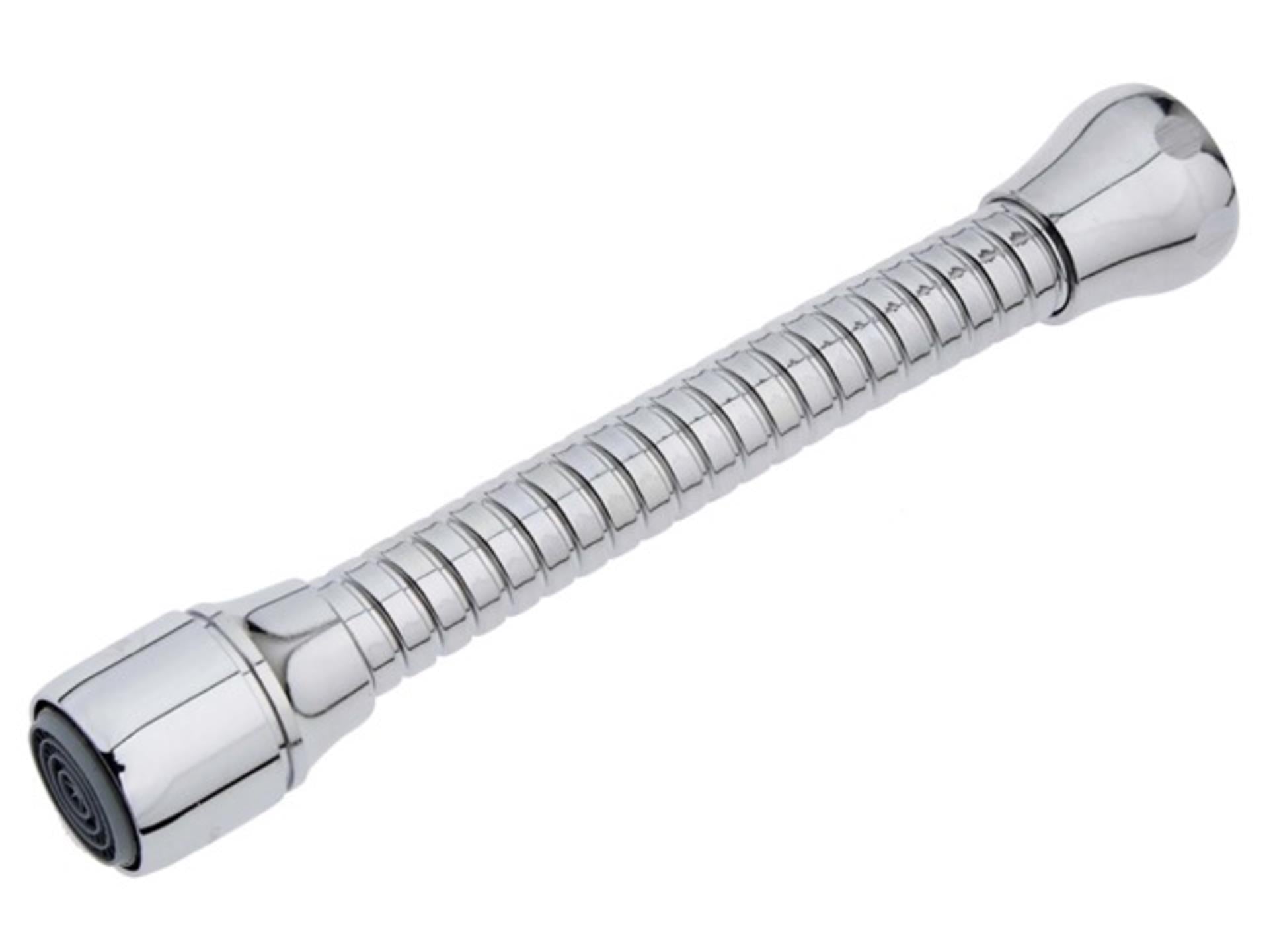Tuyau de robinet Tiger chromé 1 2''