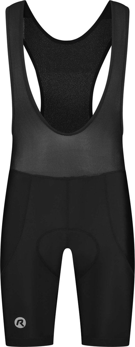 Rogelli core short de cyclisme court pour hommes avec chamois et bretelles - cuissard à bretelles - noir - taille 4xl