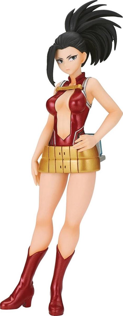 Banpresto co., ltd. my hero academia - age of heros - chargezuma creaty b: figurine momo yaoyorozu 17cm