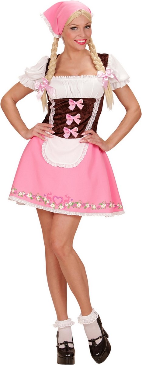 Déguisement bavarois rose Vegaoo pour femme - déguisement - moyen