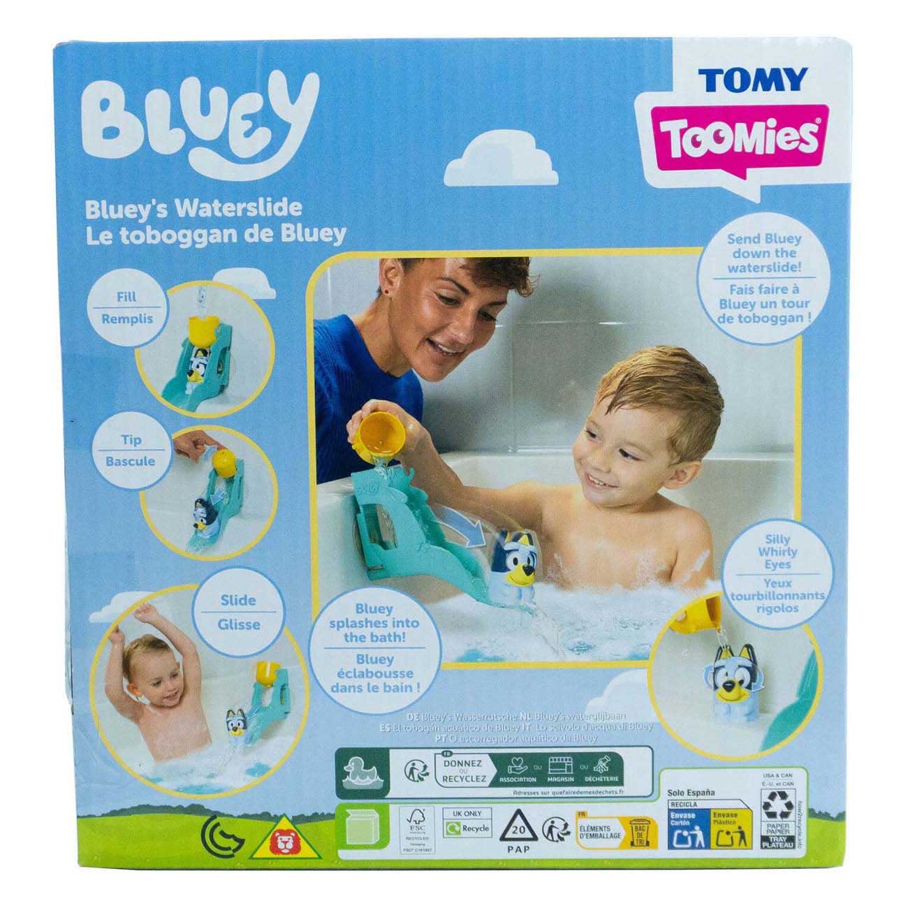 Toboggan aquatique de Spectron Bluey