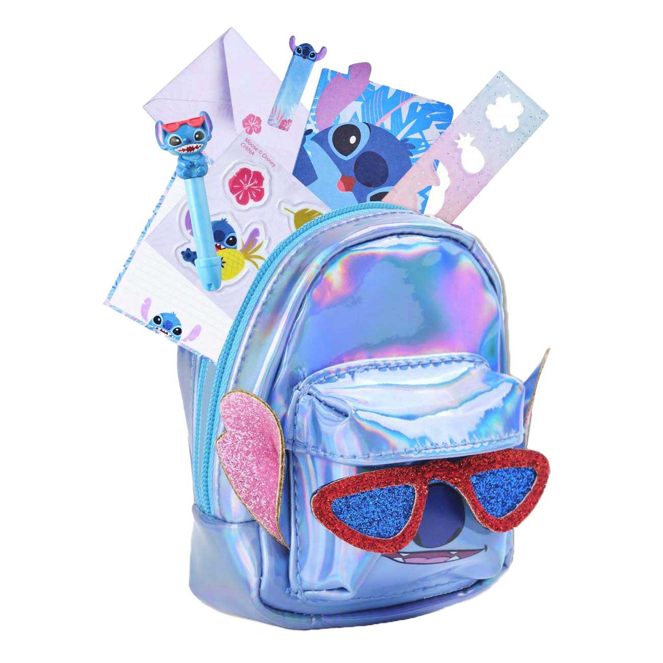 Sac à dos Spectron Real Littles Stitch avec accessoires
