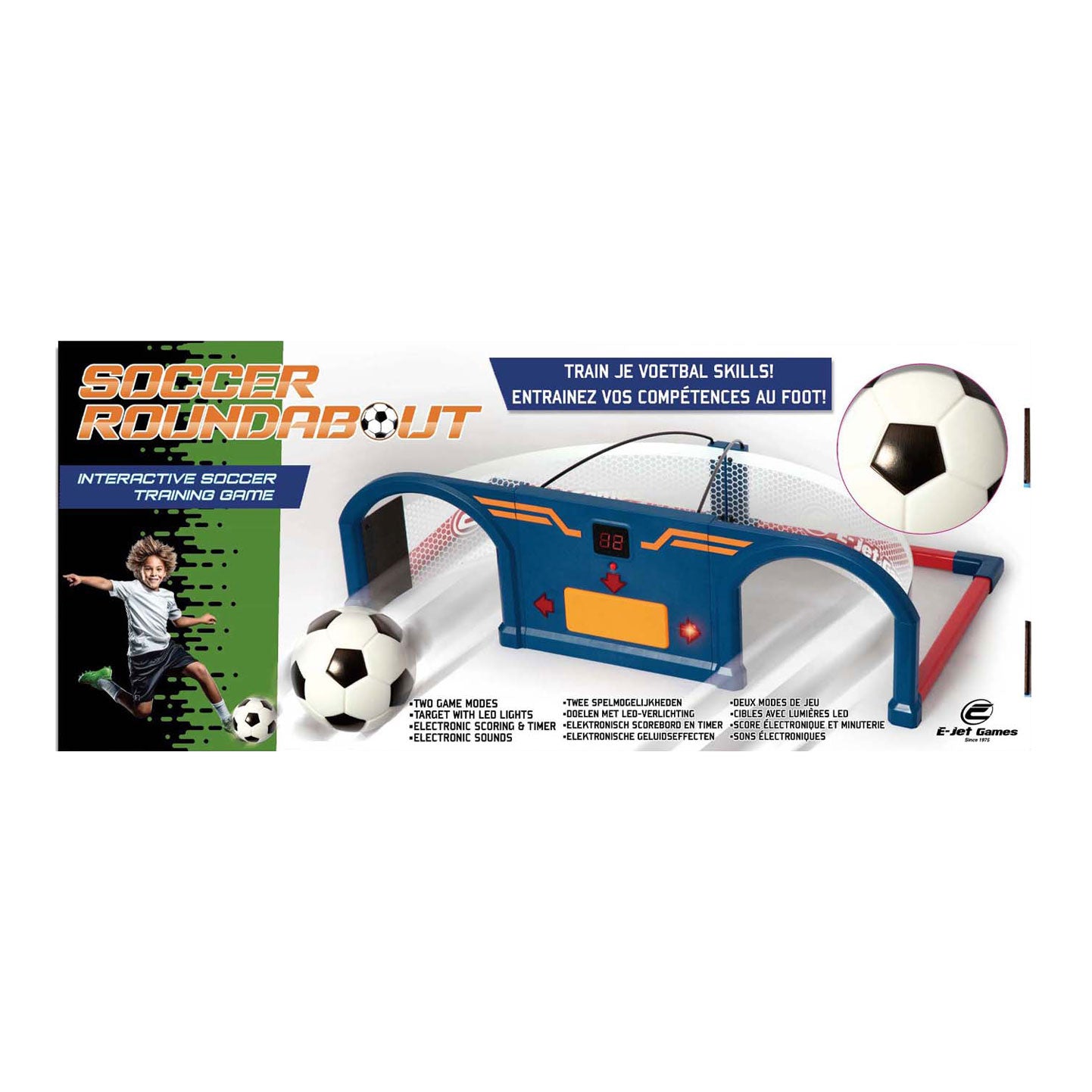 Soccer set de football rond-point