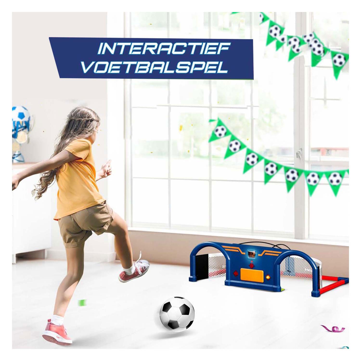 Soccer set de football rond-point