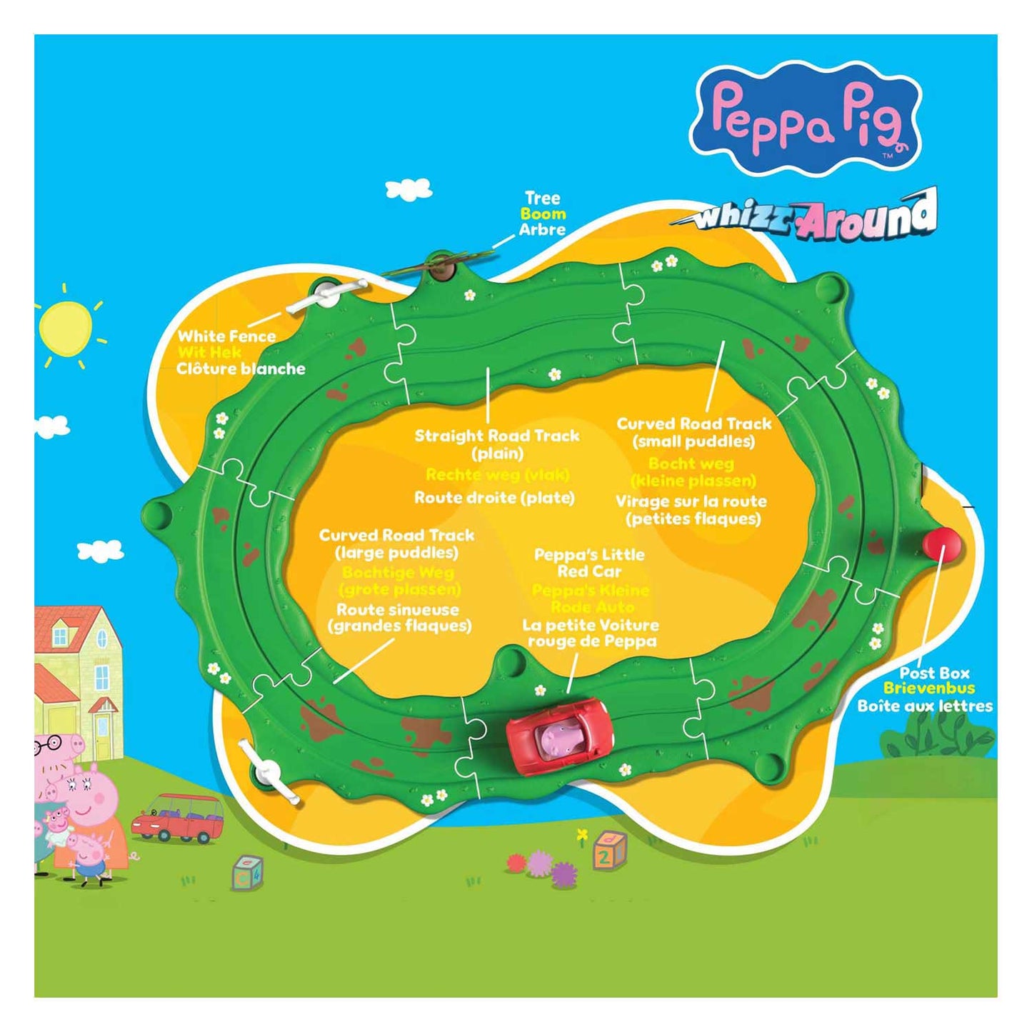 Spectron Peppa Pig whiz around - La petite voiture rouge de Peppa