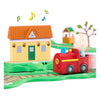 Peppa tourne autour du train clickety clack