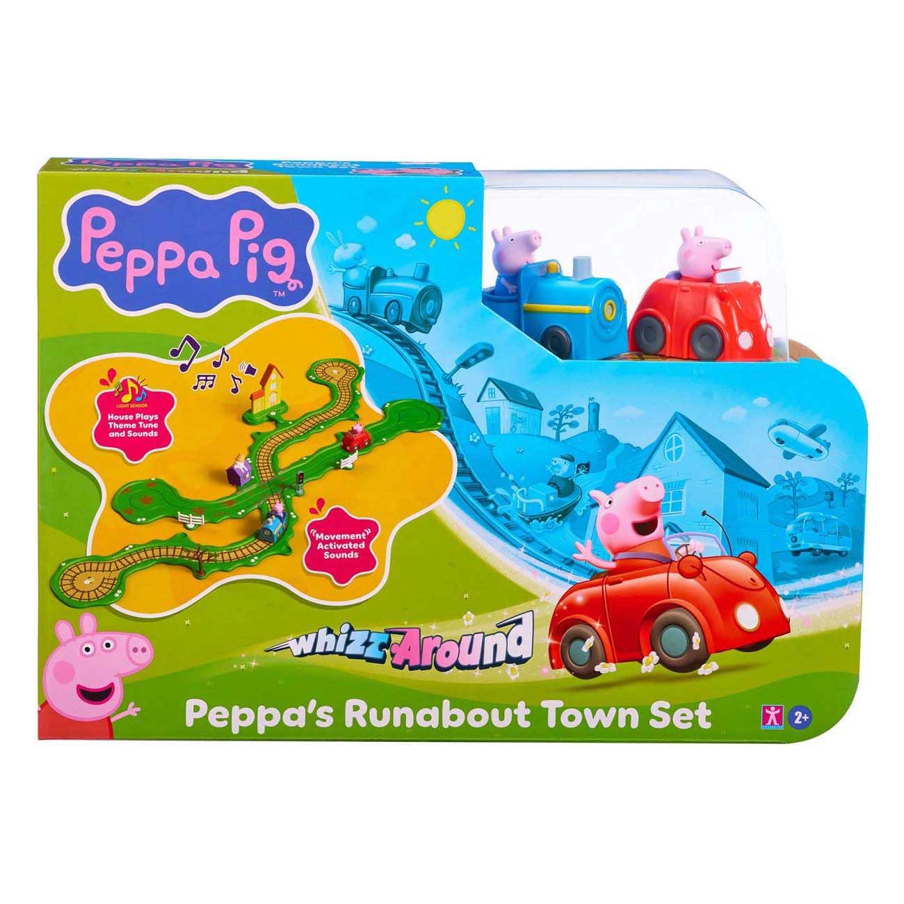 Spectron Peppa Whiz autour de l'ensemble Runabout Town de Peppa