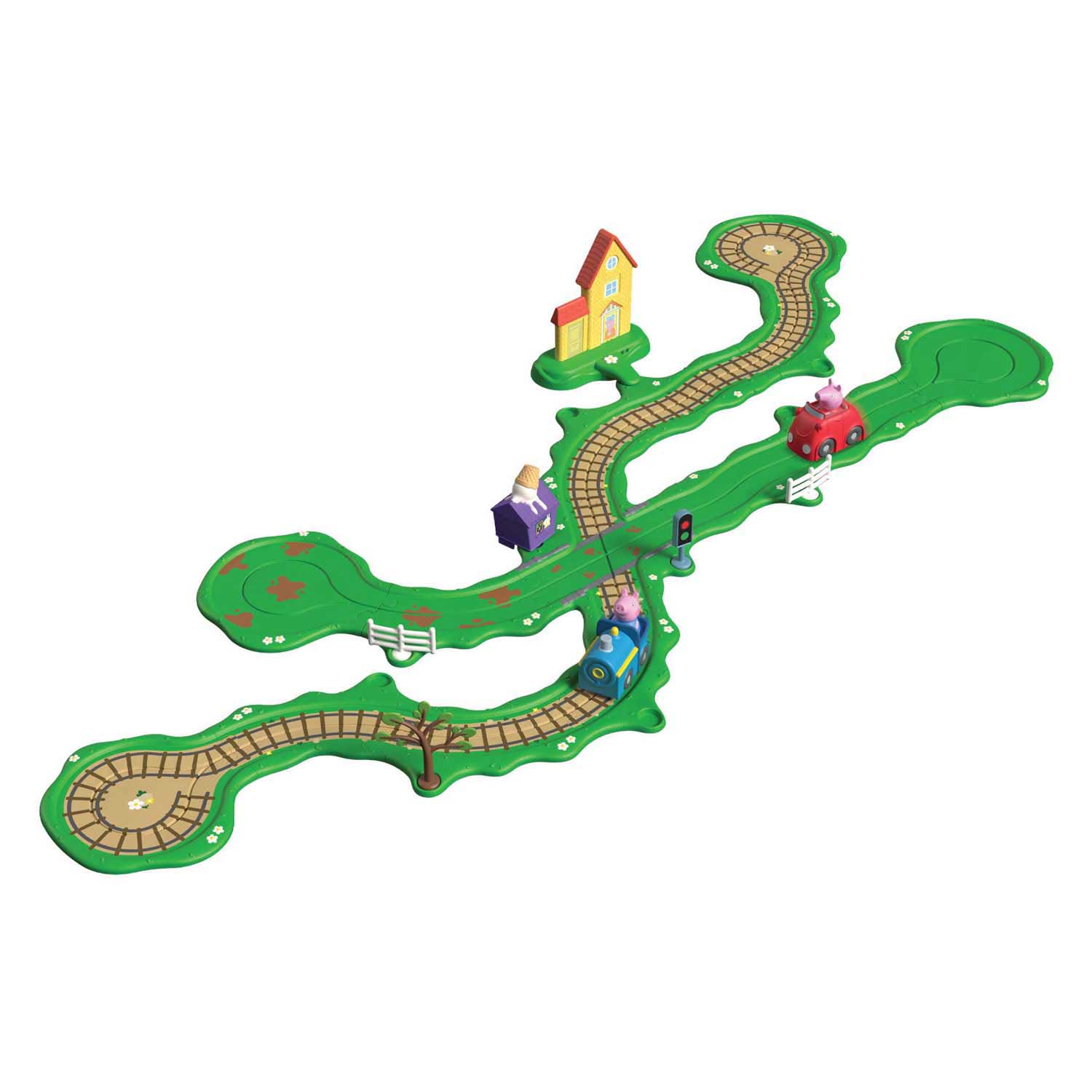 Spectron Peppa Whiz autour de l'ensemble Runabout Town de Peppa