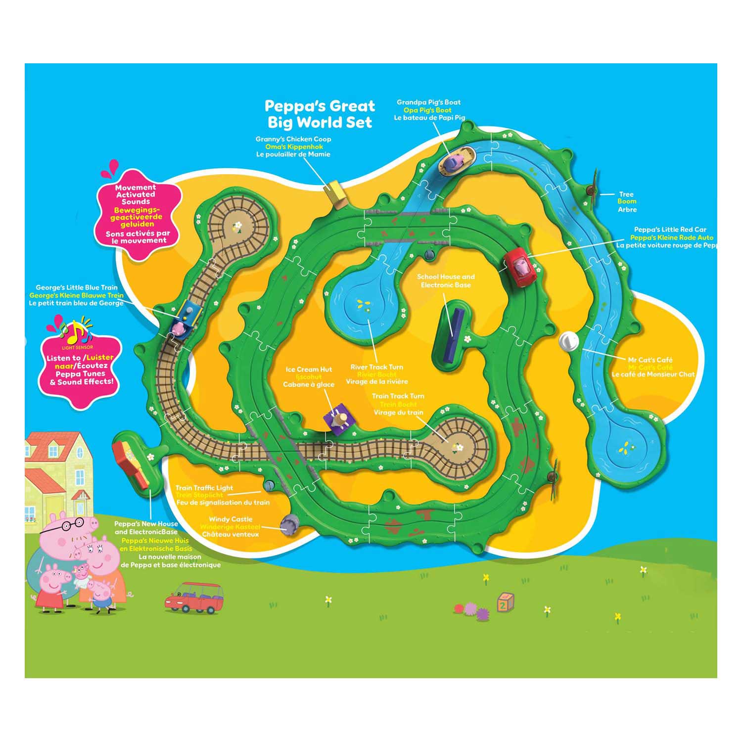 Spectron Peppa Pig whiz around - Le grand monde de Peppa