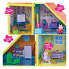 Maison de poupée en bois Spectron Peppa Pig avec 9 pièces