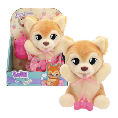 Spectron bébé pattes délicieuse peluche shiba inu - 20cm