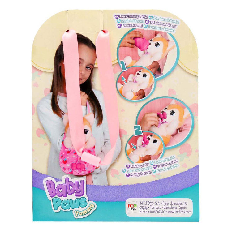 Spectron bébé pattes délicieuse peluche shiba inu - 20cm
