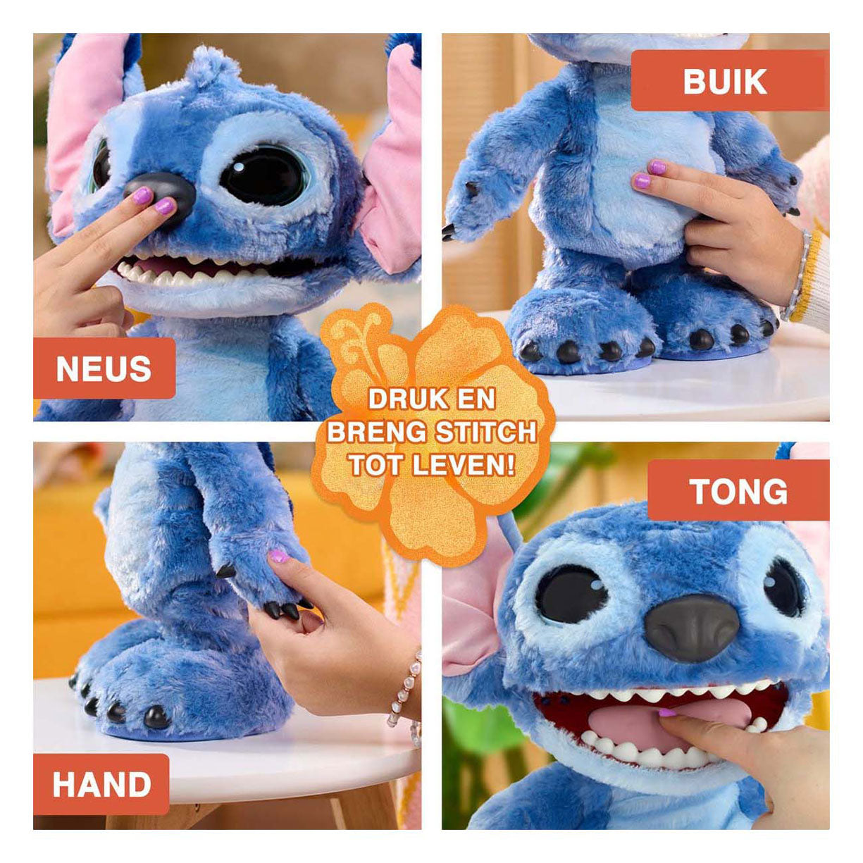 Peluche Disney Ultimate Stitch Feature 35 cm