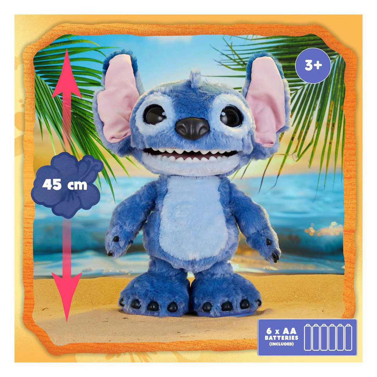 Peluche Disney Ultimate Stitch Feature 35 cm