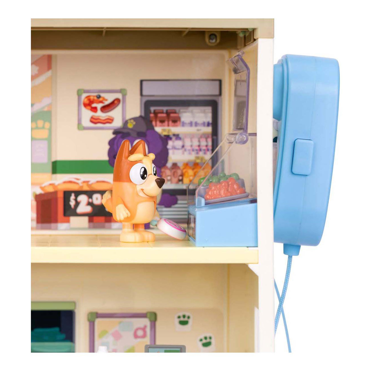 Spectron bluey permet de jouer au chef - ensemble de jeu de supermarché