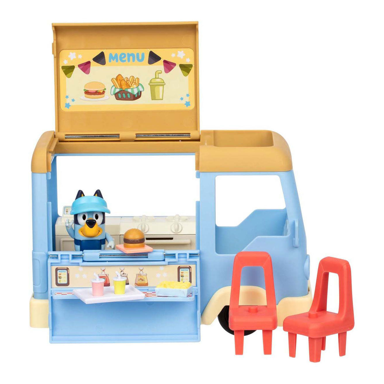 Ensemble de jeu de camion de nourriture Spectron bluey