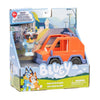 Bluey Auto 4x4 y compris la silhouette bluey