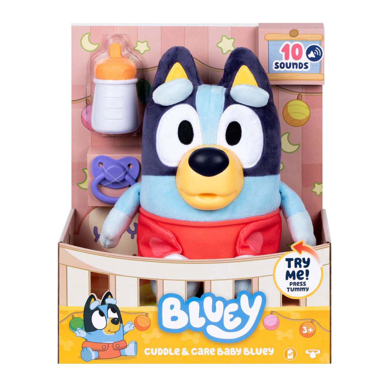 Boule interactif Bluey Pluche et soigné pour bébé