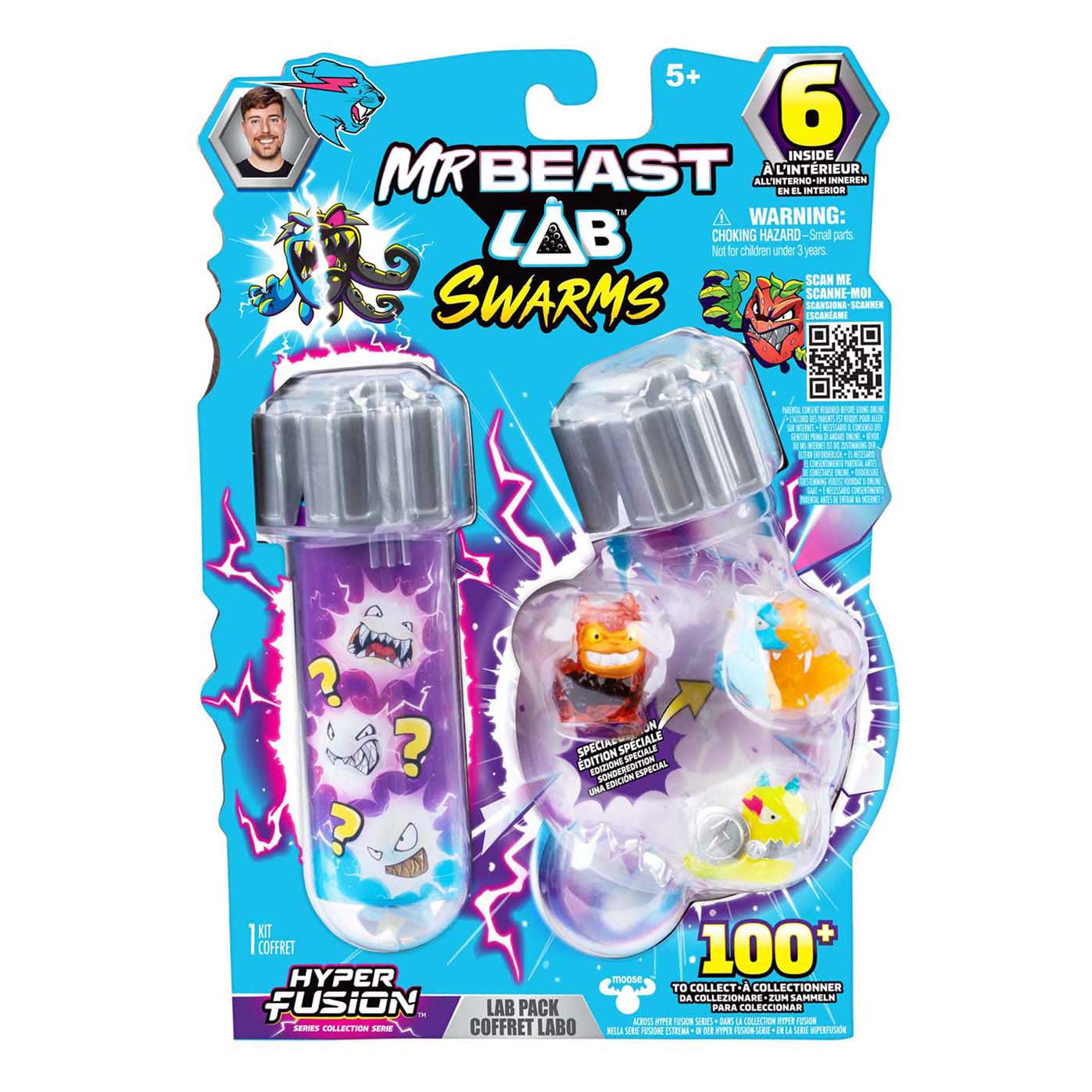 Spectron mrbeast essaims fusion pod série 3 - 6 pcs.
