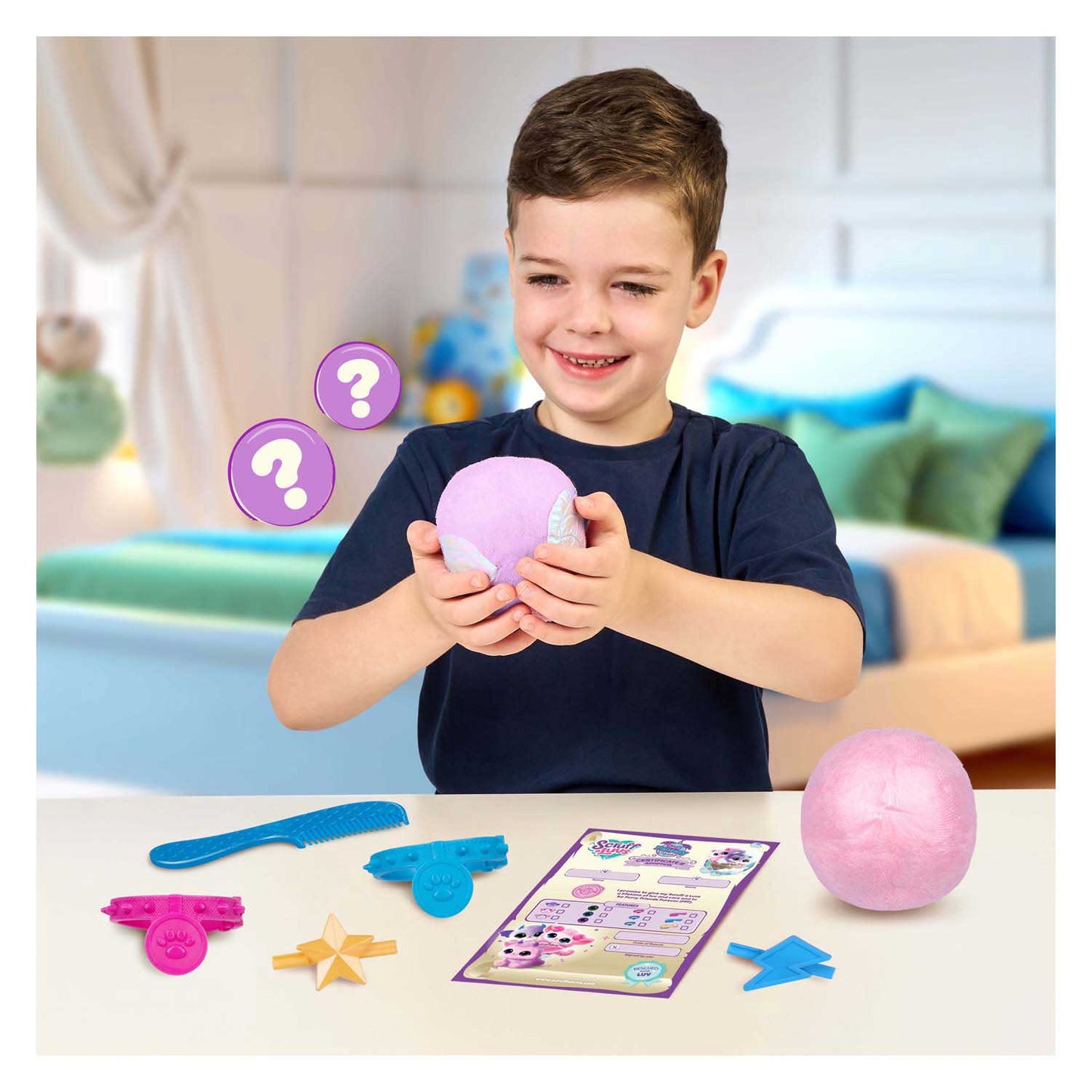 Spectron Scruff a Luvs Twin Fantasy Scruffs en peluche