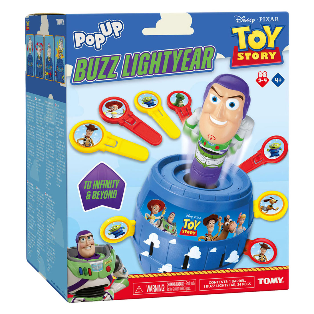 Spectron tomy pop up buzz l'Éclair disney