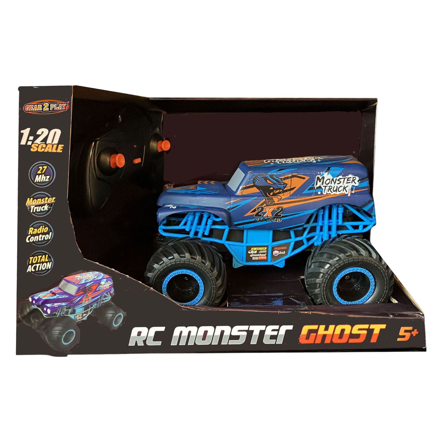 Spectron gear2play rc monstre fantôme - 1:20