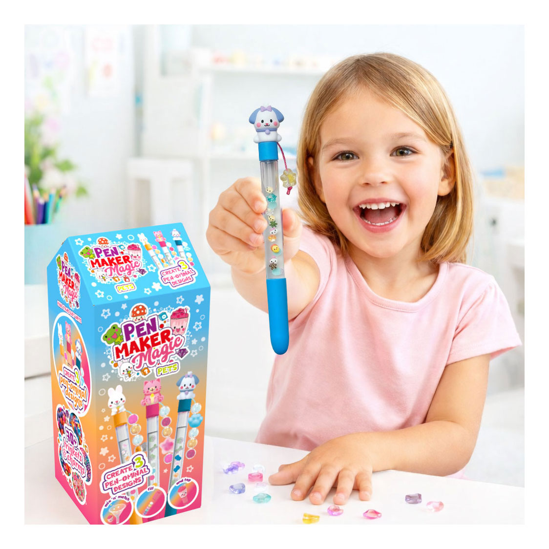 Spectron pen maker magic mini animal - fabriquez votre propre stylo