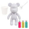 Spectron pour Palz Bubblegum Pop Bear Kit de peinture pouring - incl. 3 couleurs de peinture acrylique