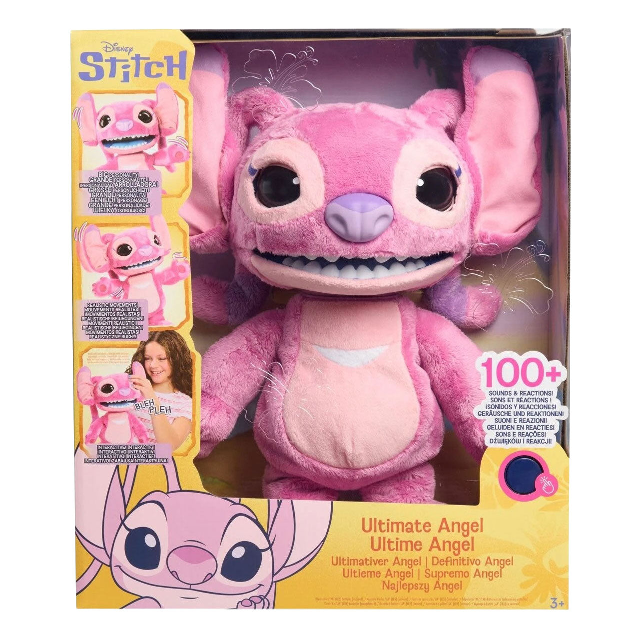 Peluche interactive ange ultime Spectron Stitch