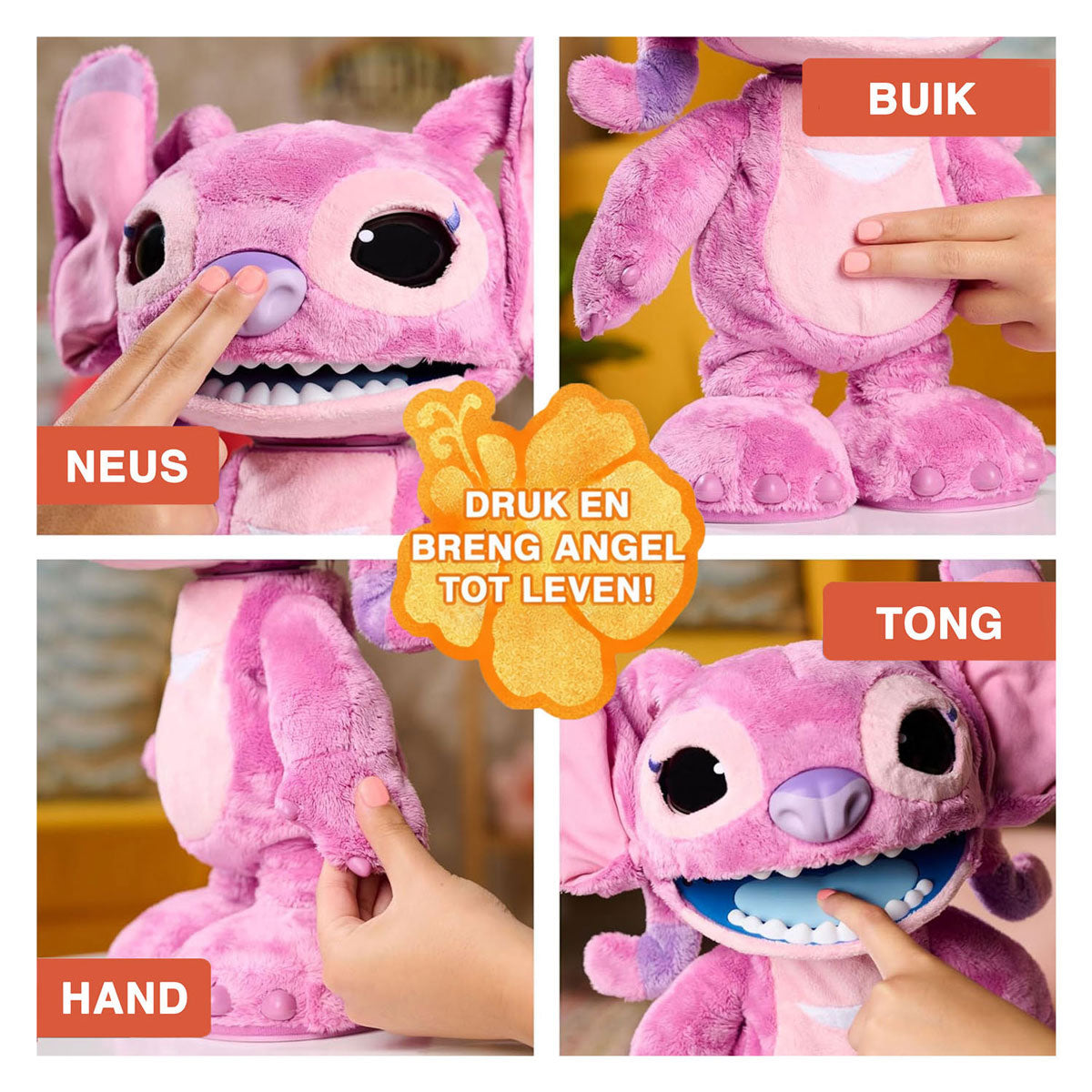 Peluche interactive ange ultime Spectron Stitch