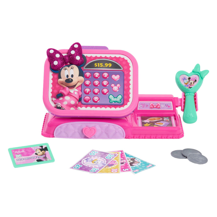 Caisse enregistreuse jouet Spectron Minnie Bowtique avec son - 10 pcs.